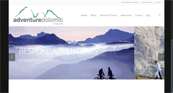 Desktop Screenshot of adventuredolomiti.com